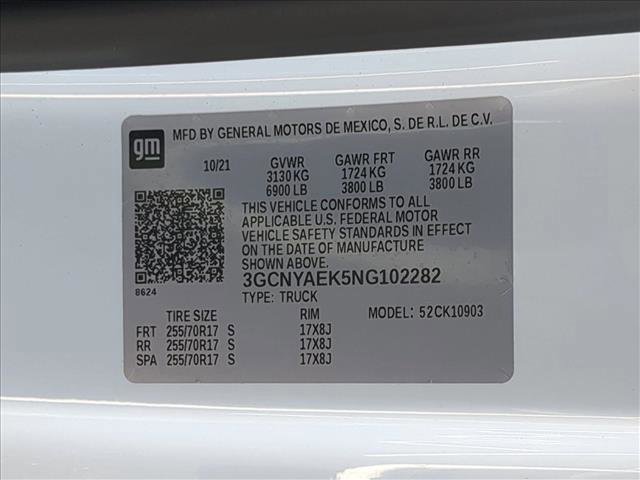 Used 2022 Chevrolet Silverado 1500 W/T w/ WT Value Package AWD/4WD image 18
