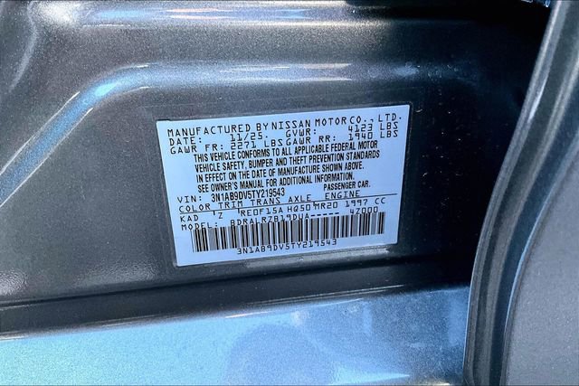 New 2026 Nissan Sentra SR w/ Floor Mat Package image 14