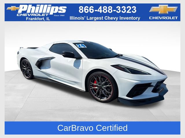 Certified 2024 Chevrolet Corvette Stingray Premium Conv w/ Z51 Performance Package
