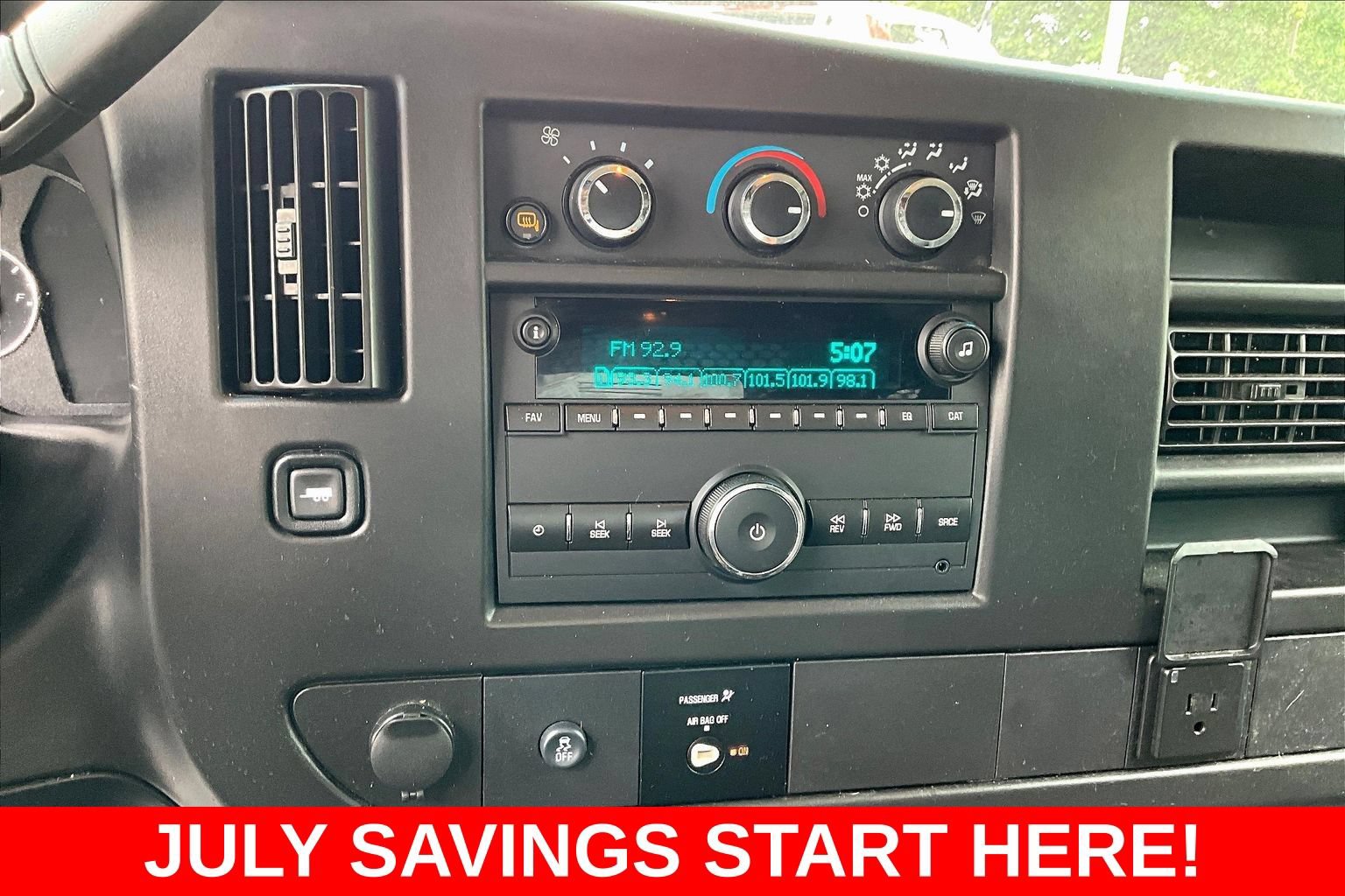 Used 2021 GMC Savana 2500 w/ Driver Convenience Package RWD image 12