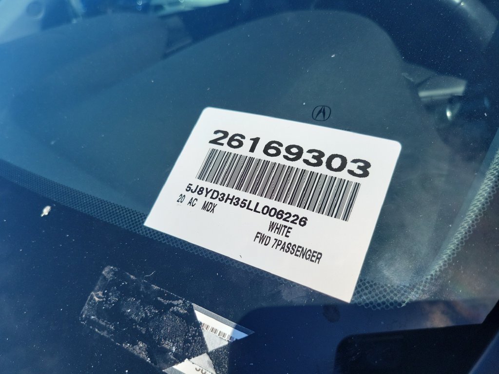 Certified 2020 Acura MDX FWD image 5