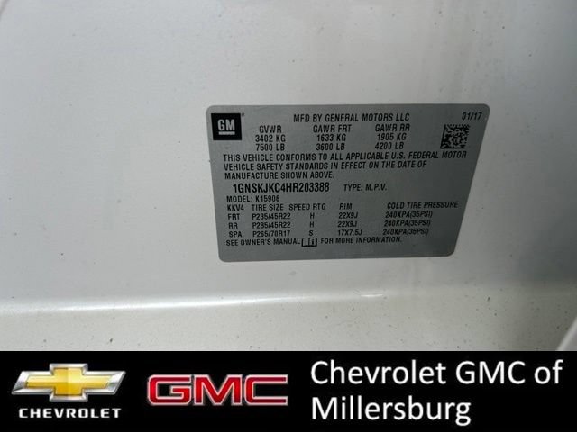 Used 2017 Chevrolet Suburban Premier AWD/4WD image 29