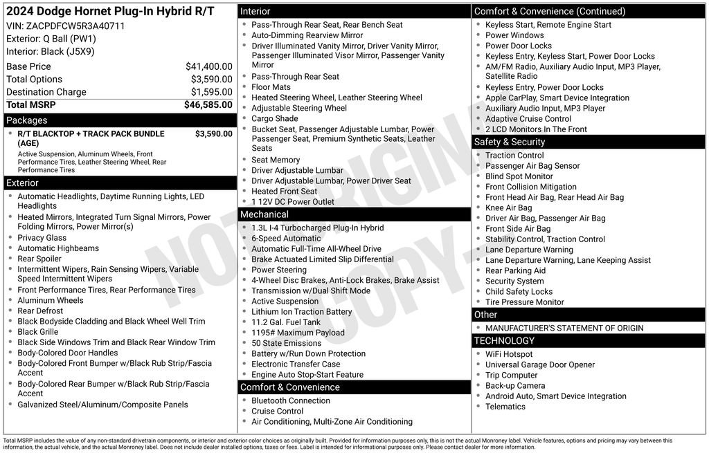 Used 2024 Dodge Hornet R/T image 5