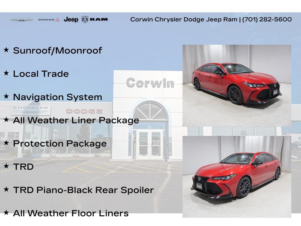 Used 2020 Toyota Avalon TRD w/ Protection Package FWD image 8