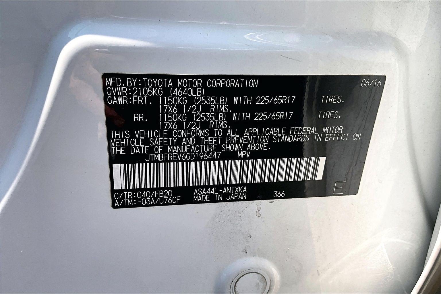 Used 2016 Toyota RAV4 LE AWD/4WD image 29