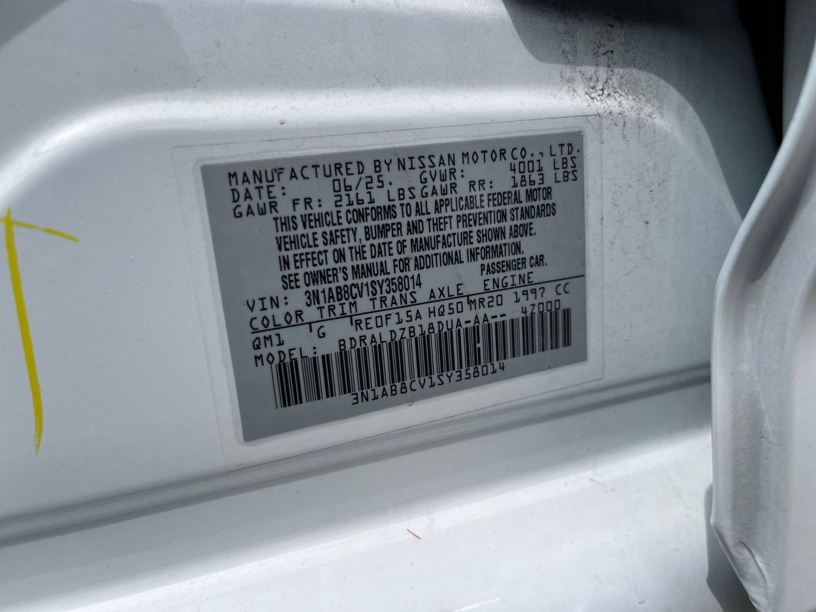 Used 2025 Nissan Sentra SV FWD image 26