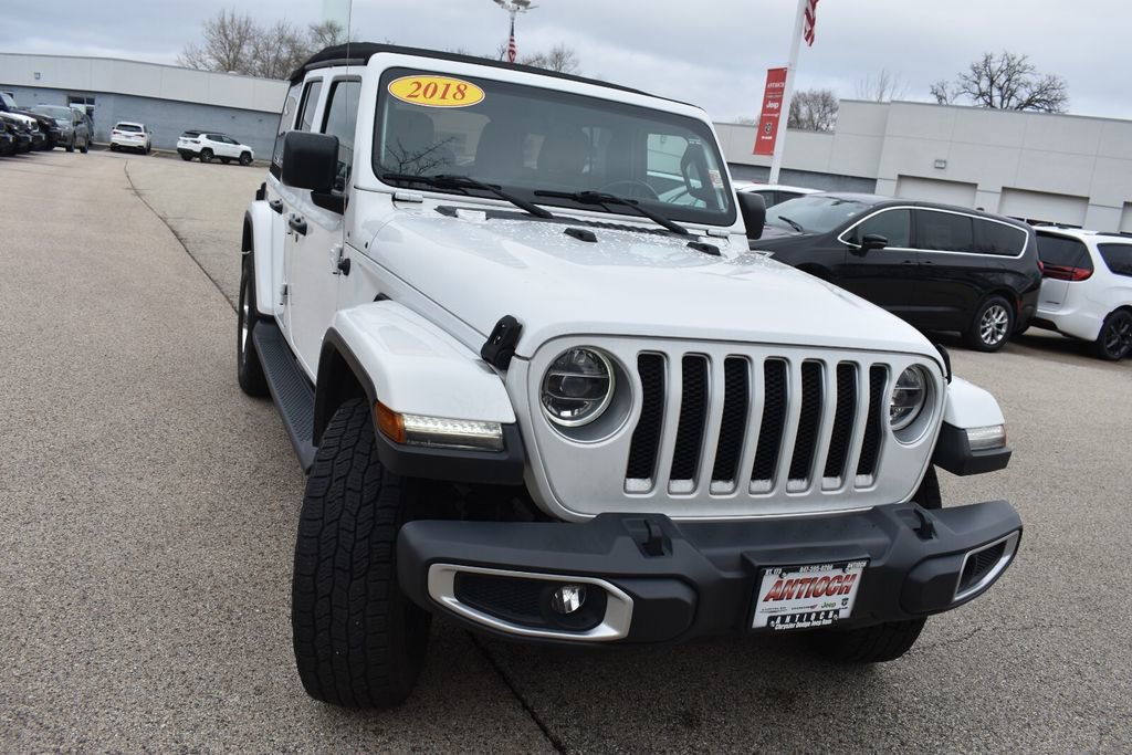 Used 2018 Jeep Wrangler Unlimited Sahara image 10