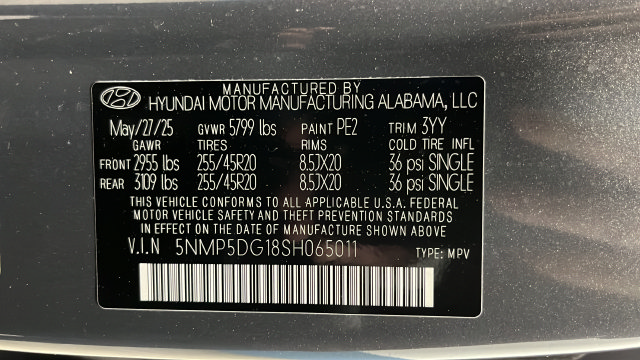 Used 2025 Hyundai Santa Fe Calligraphy AWD/4WD image 28