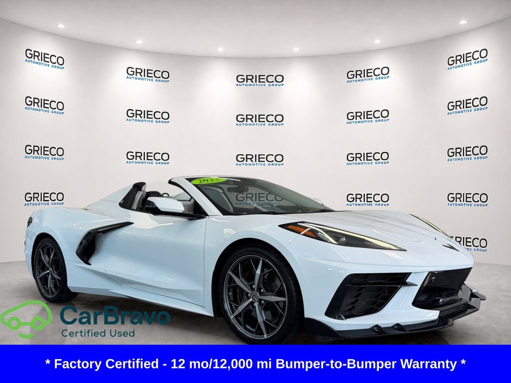 Certified 2023 Chevrolet Corvette Stingray Premium Conv w/ Z51 Performance Package