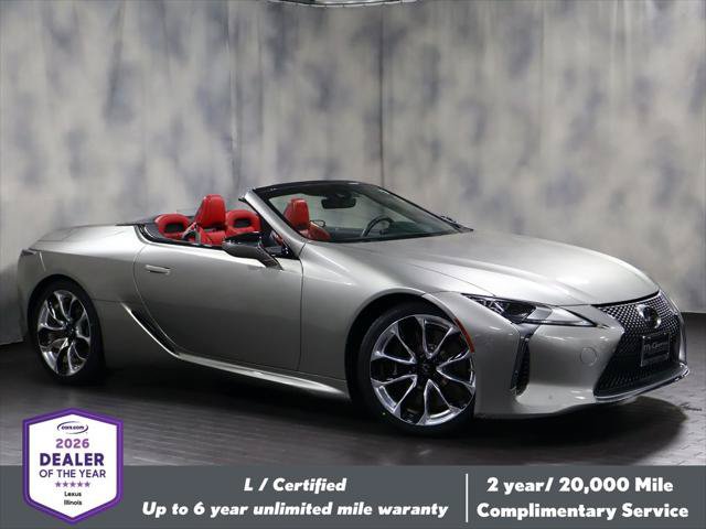 Certified 2021 Lexus LC 500 Convertible w/ Touring Package