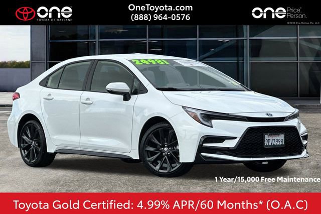 Certified 2025 Toyota Corolla SE