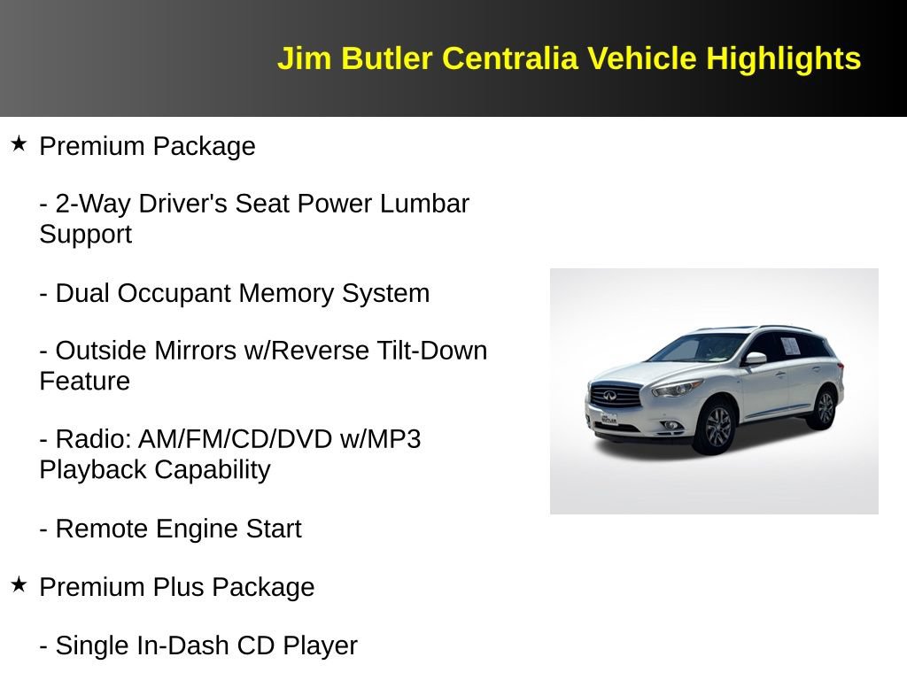 Used 2015 INFINITI QX60 FWD image 12