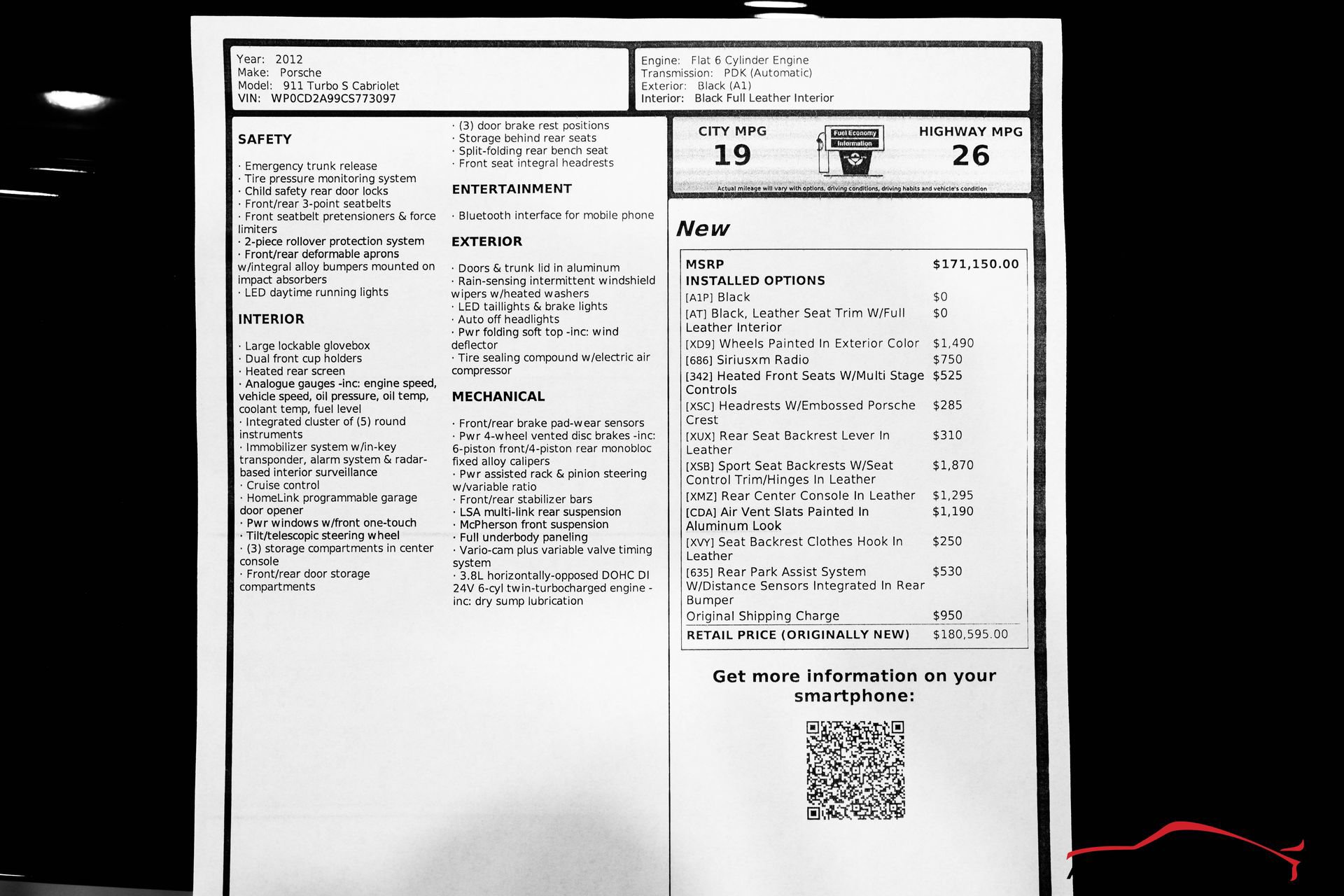 Used 2012 Porsche 911 Turbo S image 89