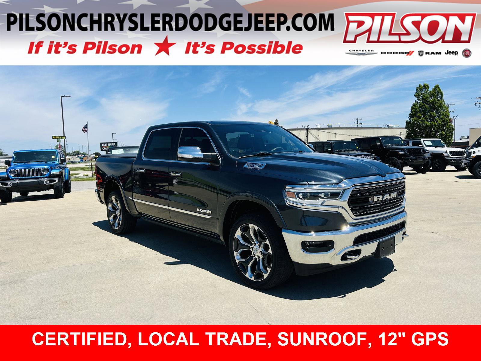 Used 2019 RAM 1500 Limited AWD/4WD image 1