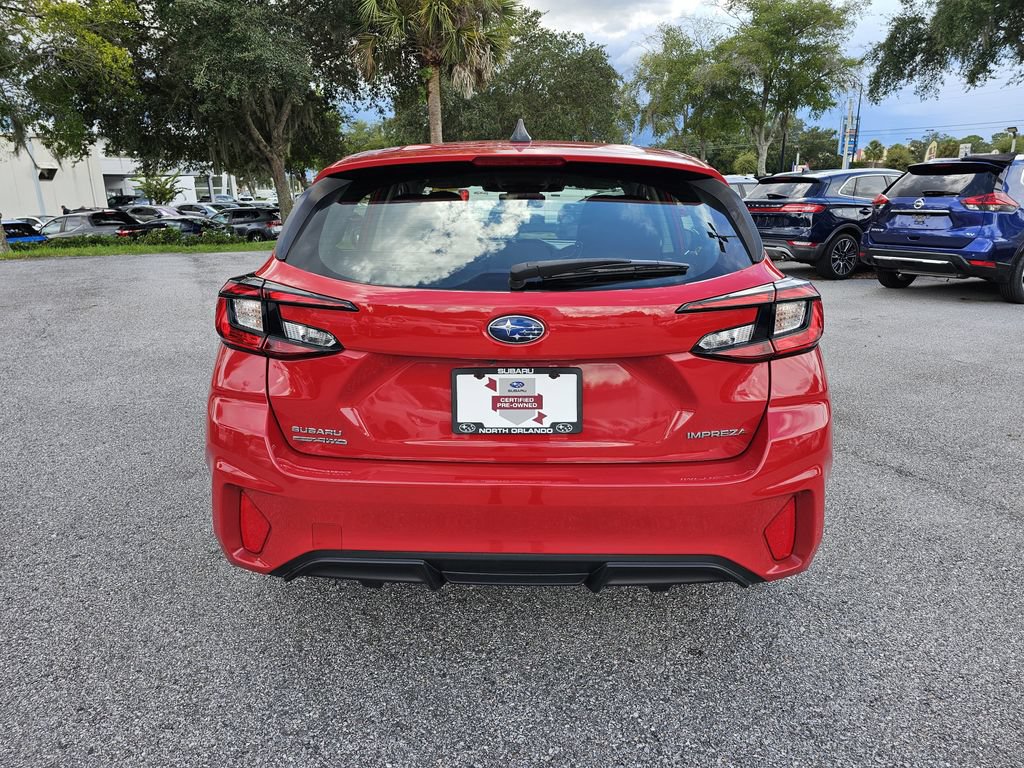 Certified 2024 Subaru Impreza 2.0i w/ Popular Package #1A AWD/4WD image 4