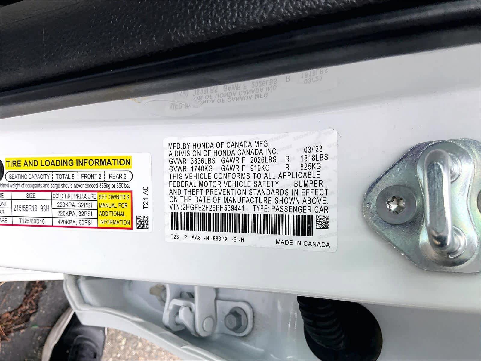 Used 2023 Honda Civic LX image 32