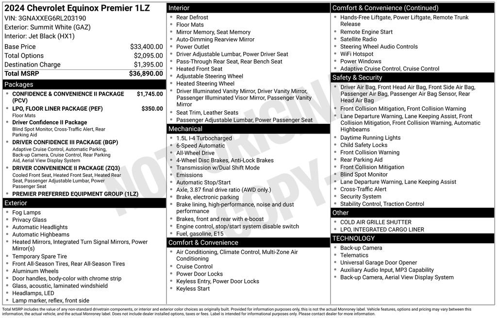 Used 2024 Chevrolet Equinox Premier AWD/4WD image 12