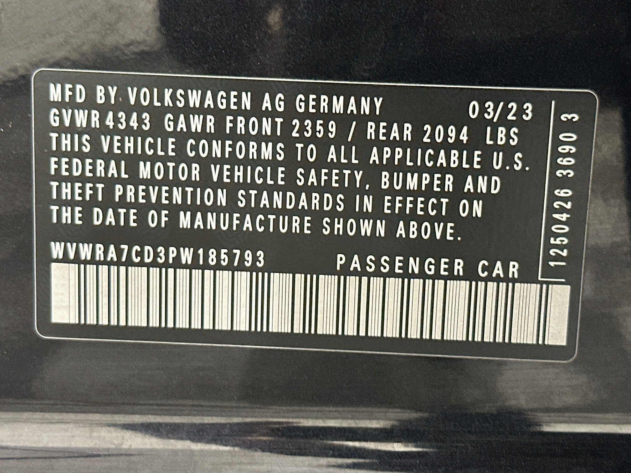 Used 2023 Volkswagen GTI SE FWD image 35