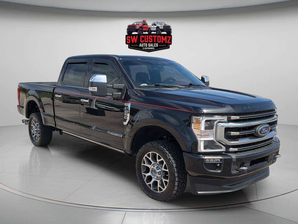 Used 2021 Ford F250 Platinum w/ FX4 Off-Road Package AWD/4WD image 1