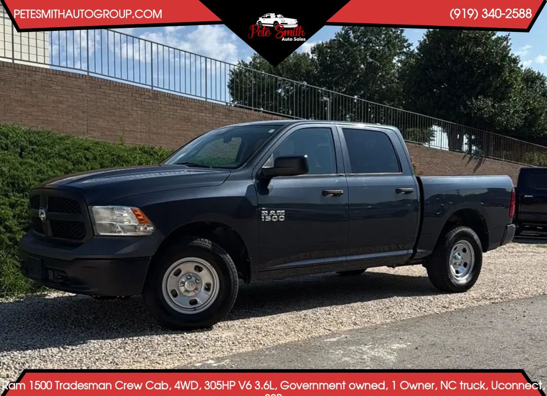 Used 2018 RAM 1500 Tradesman w/ Popular Equipment Group