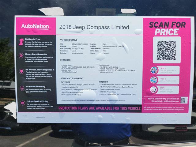 Used 2018 Jeep Compass Limited AWD/4WD image 25