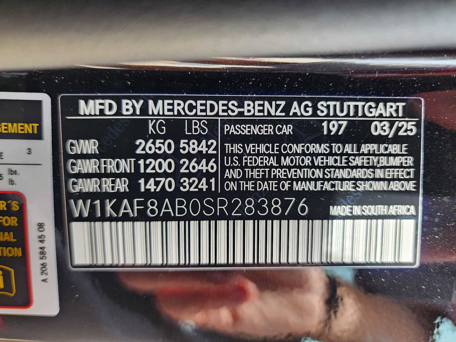 New 2025 Mercedes-Benz C 36 AMG S image 29