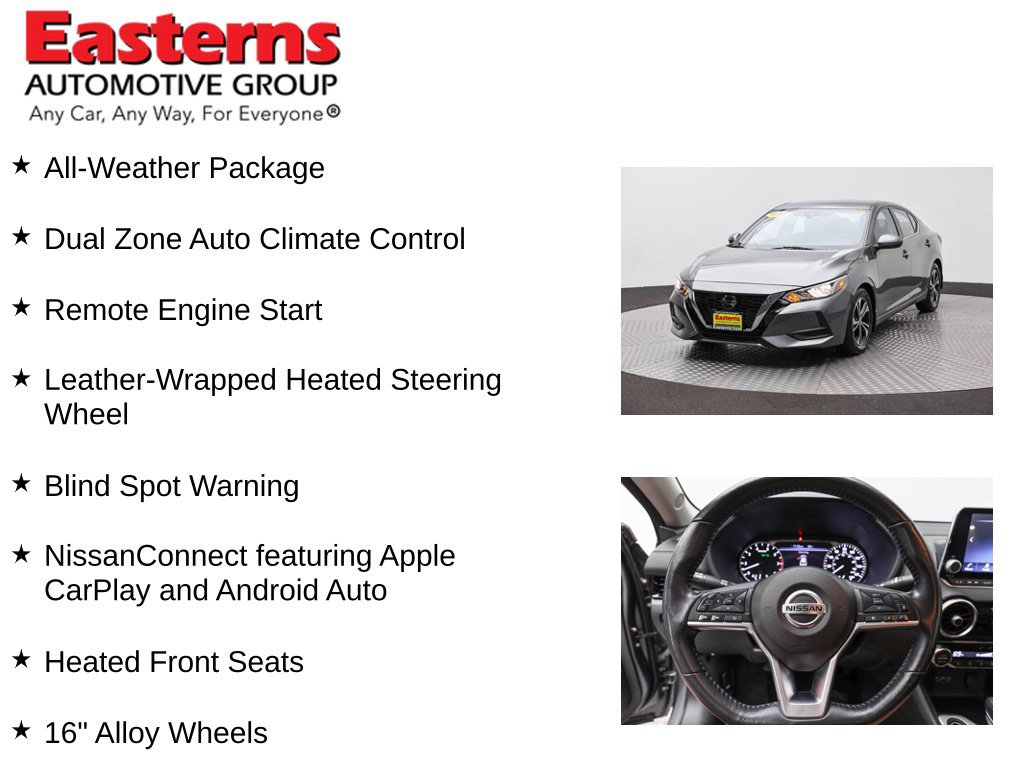 Used 2023 Nissan Sentra SV w/ All-Weather Package FWD image 12