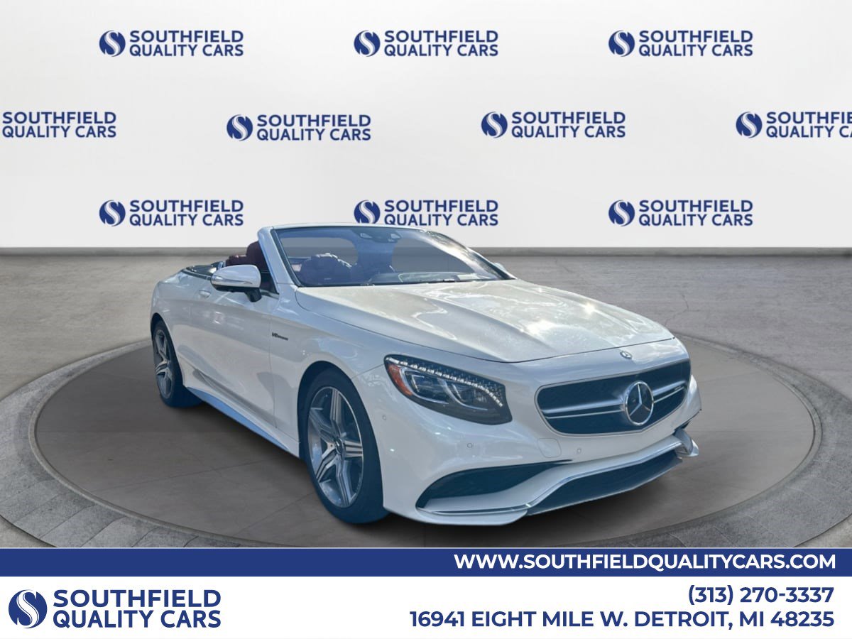 Used 2017 Mercedes-Benz S 63 AMG 4MATIC Cabriolet