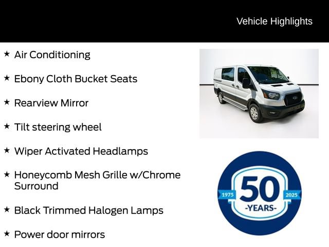 Certified 2024 Ford Transit 250 Low Roof w/ Exterior Upgrade Package RWD image 11