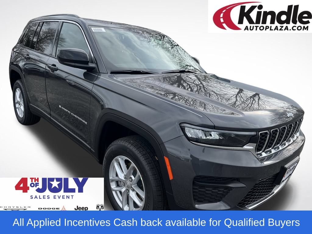 New 2025 Jeep Grand Cherokee Laredo X w/ Luxury Tech Group I AWD/4WD 360° Tour