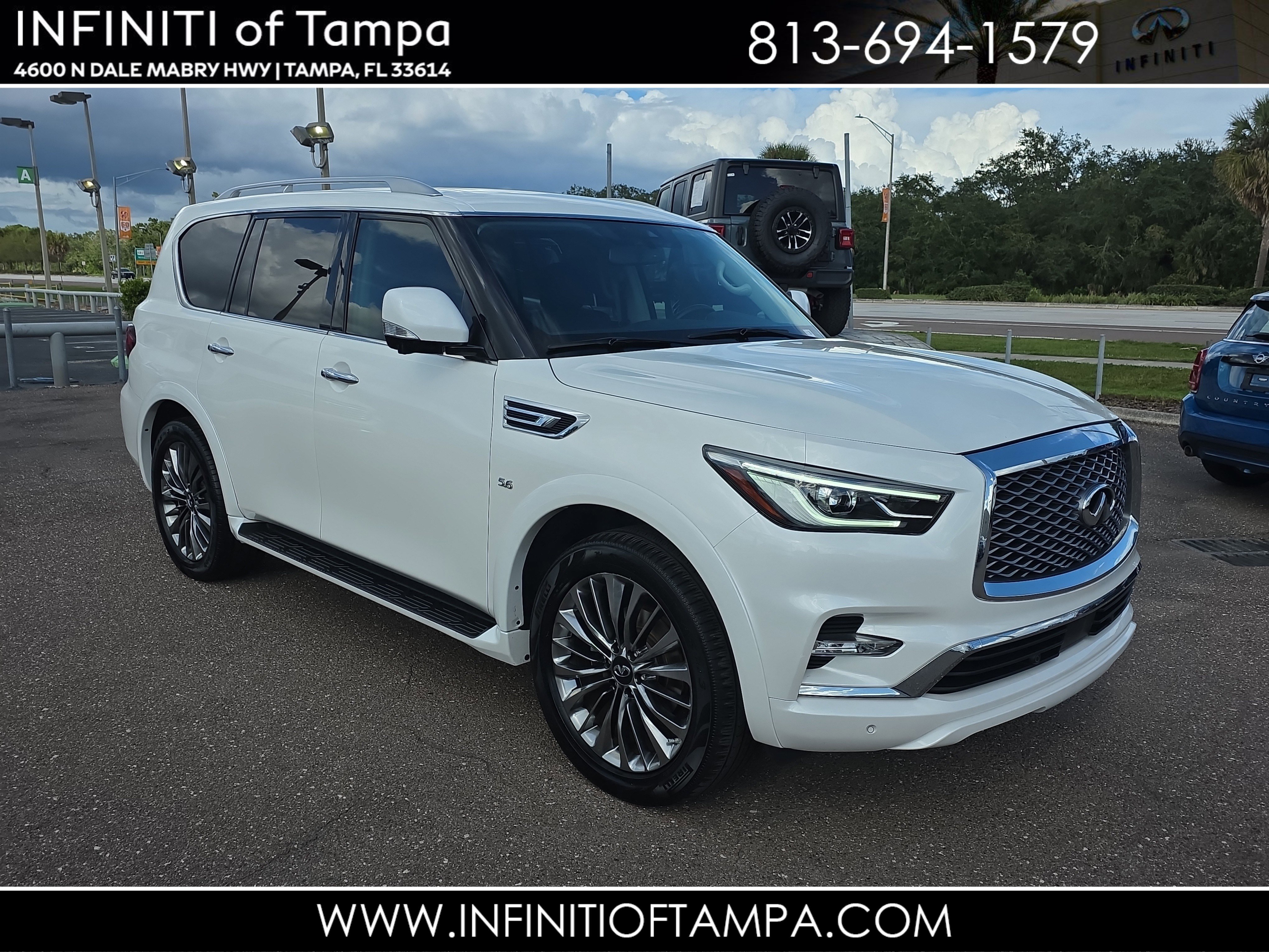Used 2019 INFINITI QX80 Luxe w/ 22" Wheel Package
