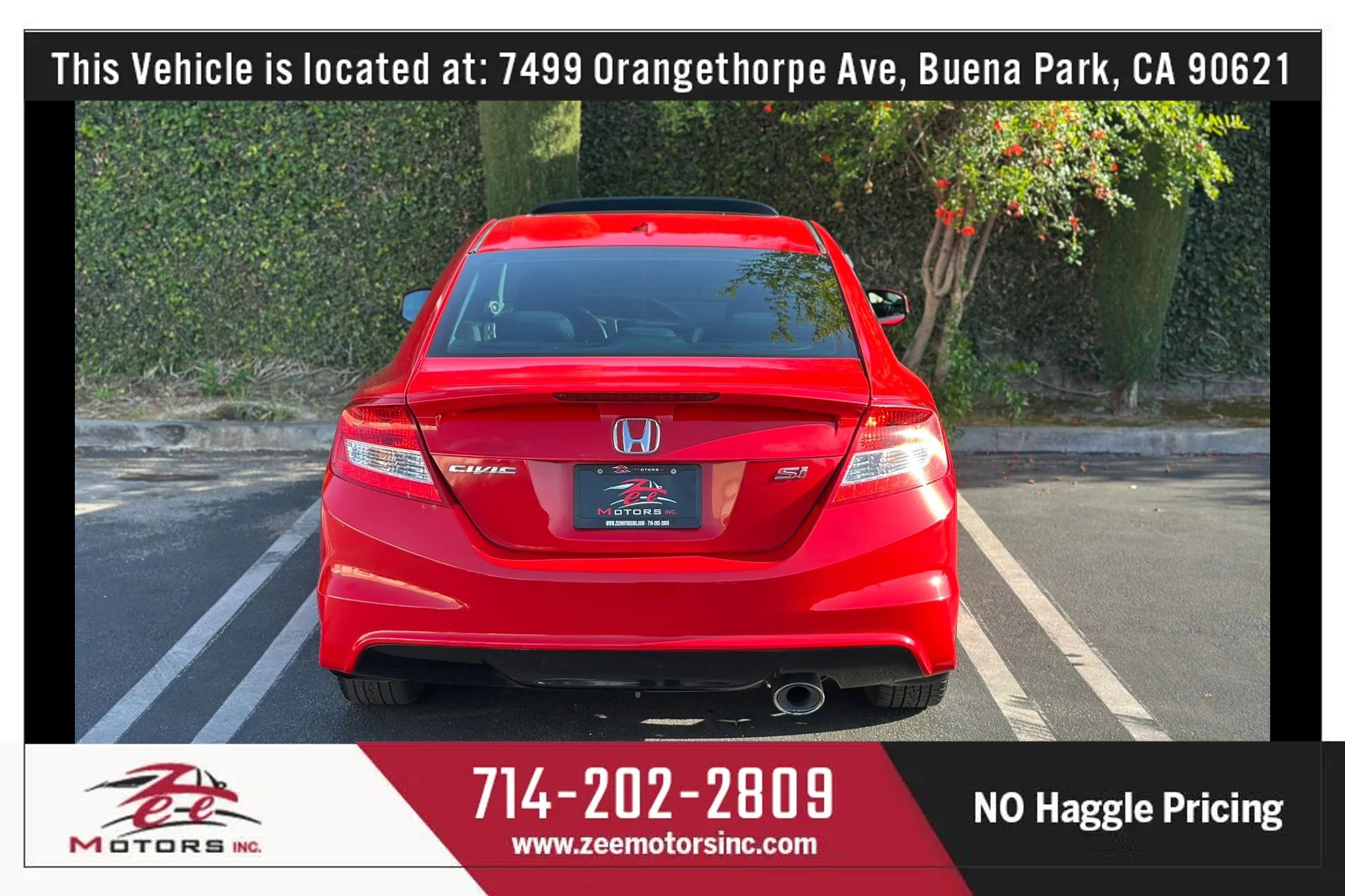 Used 2012 Honda Civic Si image 8