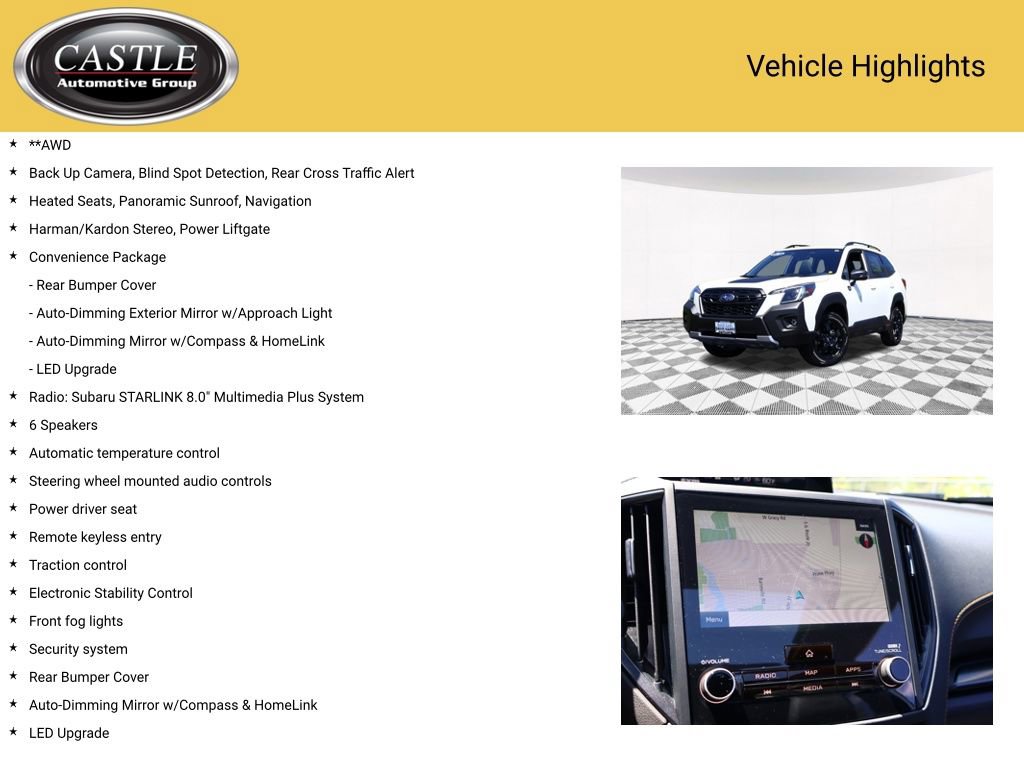Used 2024 Subaru Forester Wilderness w/ Convenience Package image 4