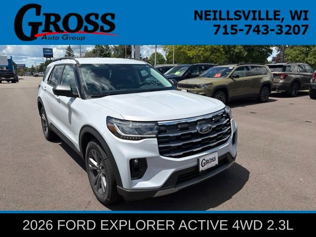 New 2026 Ford Explorer Active w/ Active Comfort Package