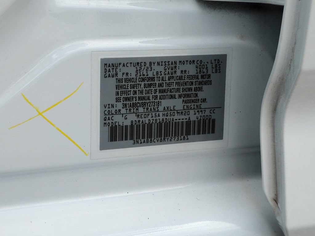 Certified 2024 Nissan Sentra SV FWD image 22