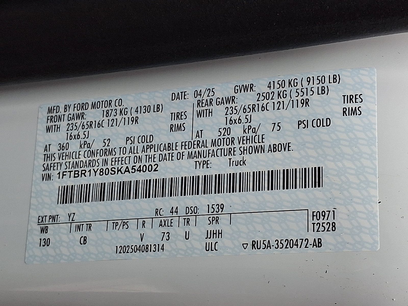 Used 2025 Ford Transit 250 Low Roof w/ Exterior Upgrade Package RWD image 30