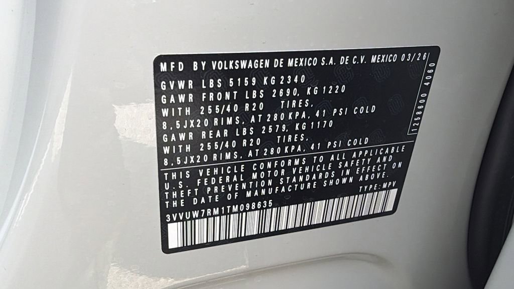 New 2026 Volkswagen Tiguan SEL R-Line AWD/4WD image 31