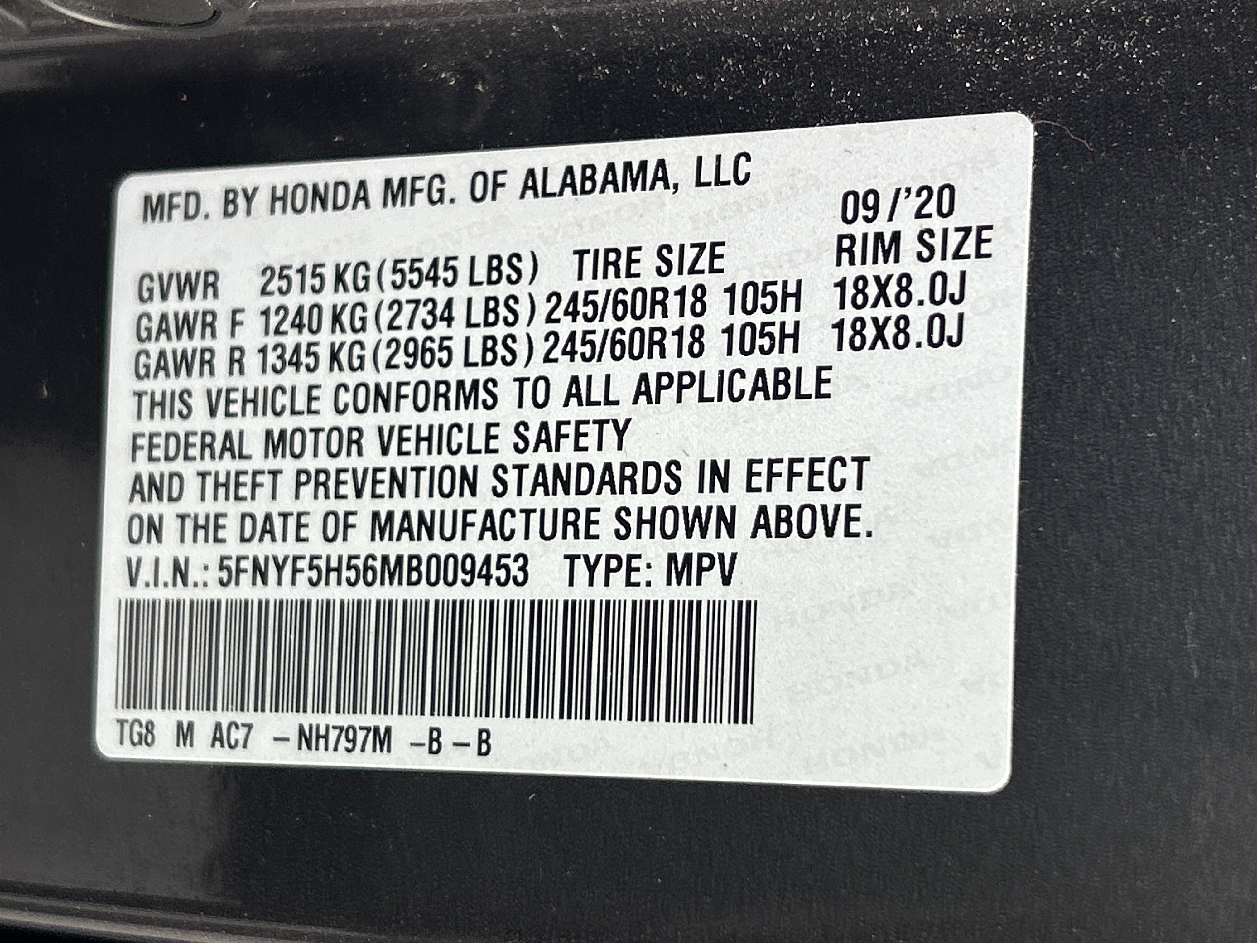 Certified 2021 Honda Pilot EX-L image 36