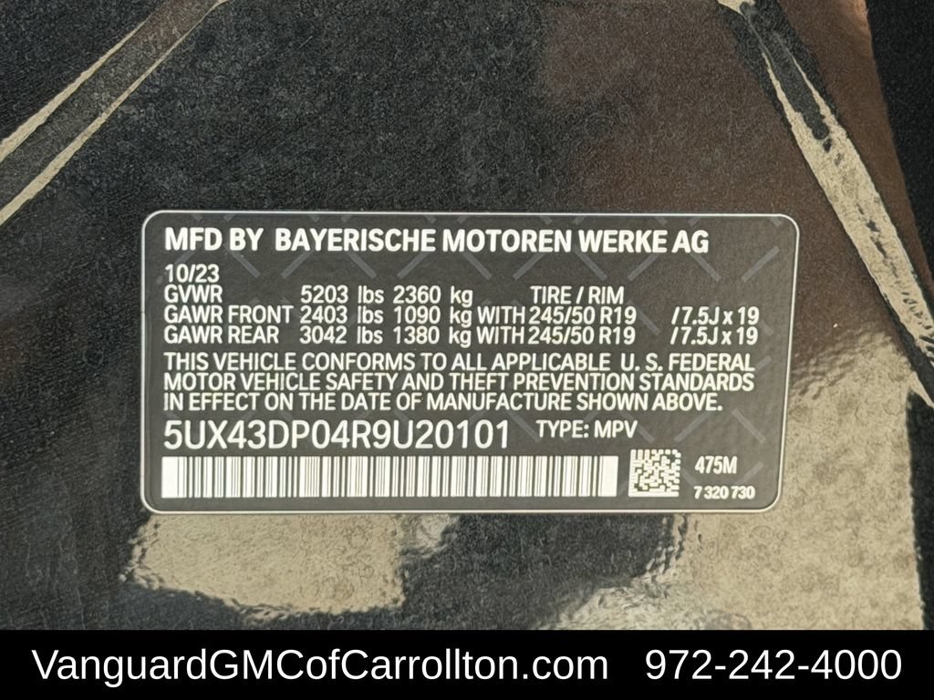 Used 2024 BMW X3 sDrive30i RWD image 35