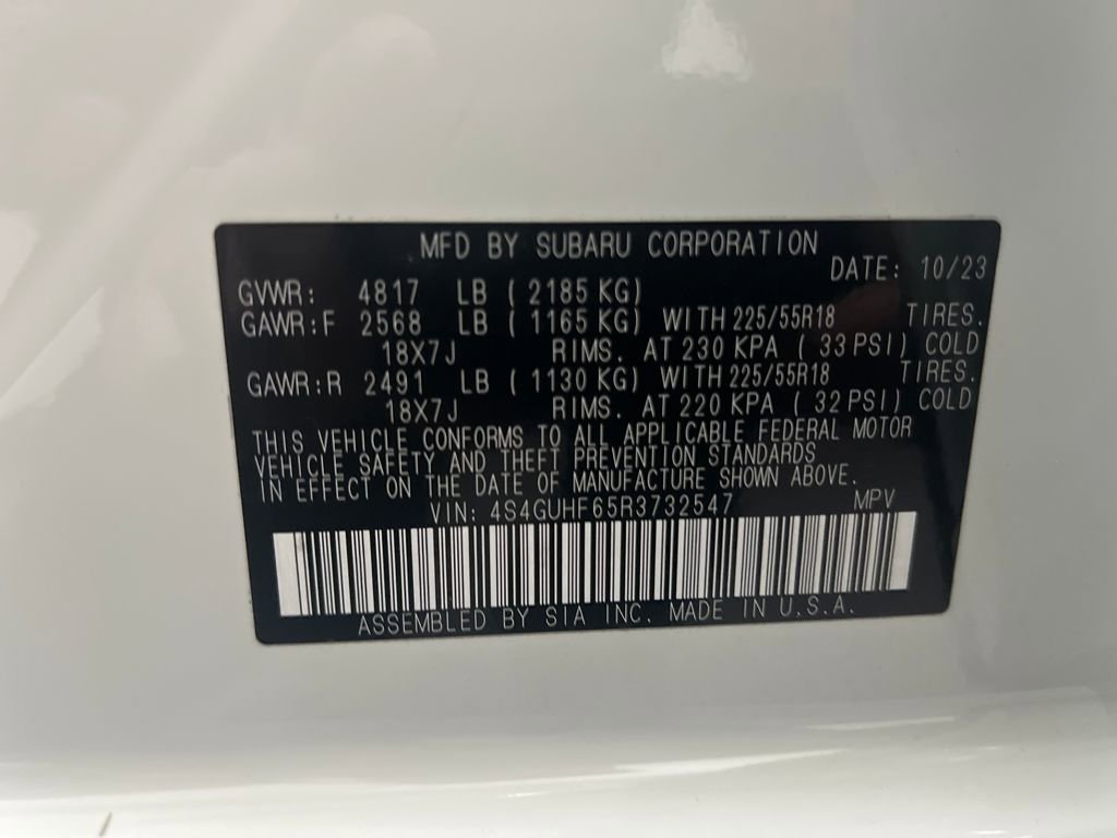 Used 2024 Subaru Crosstrek 2.5i Sport w/ Crosstrek Mirror Package image 33