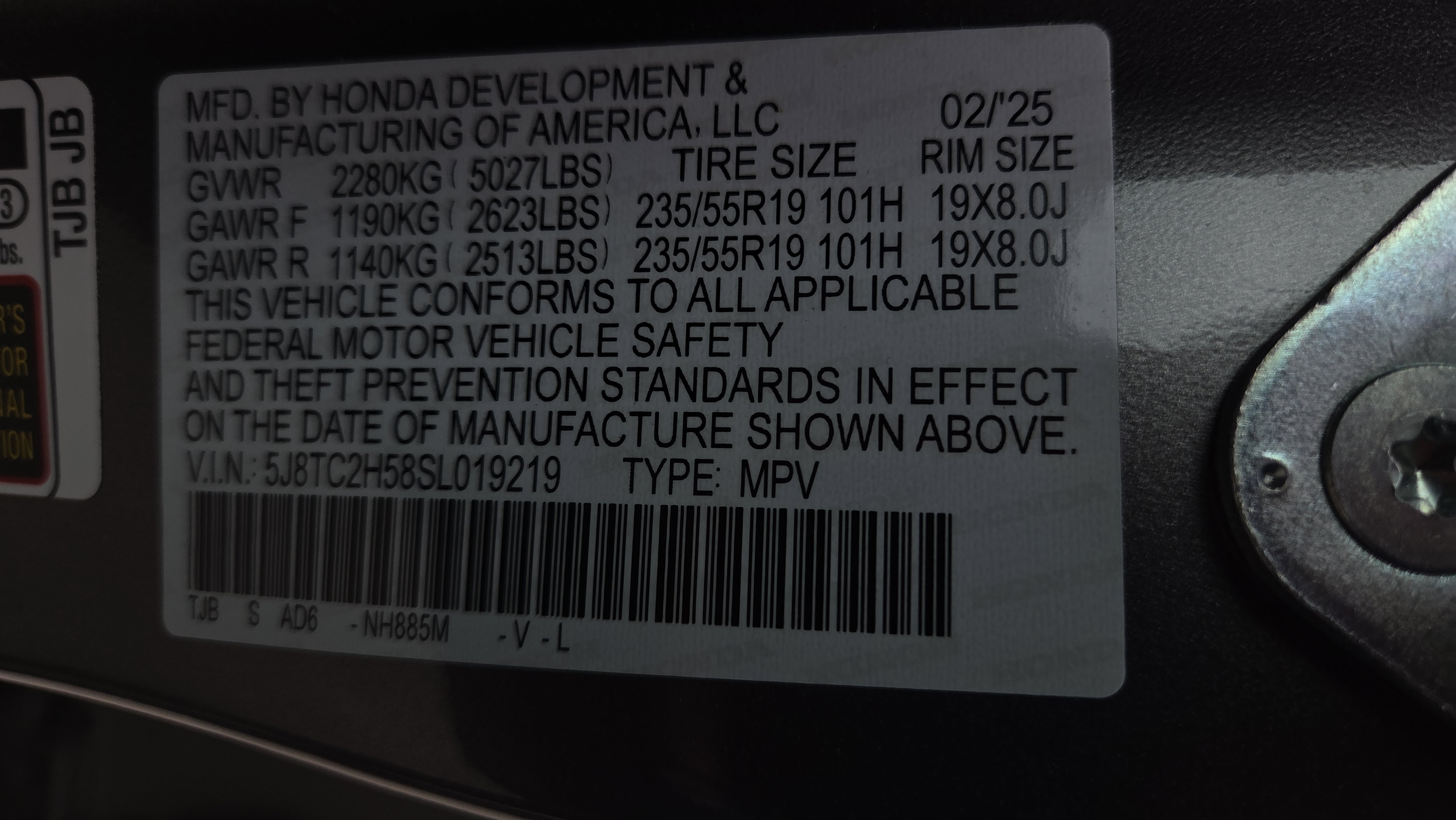 Certified 2025 Acura RDX SH-AWD w/ Technology Package image 24