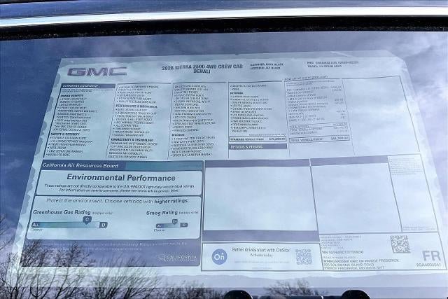 New 2026 GMC Sierra 2500 Denali w/ Technology Package AWD/4WD image 14