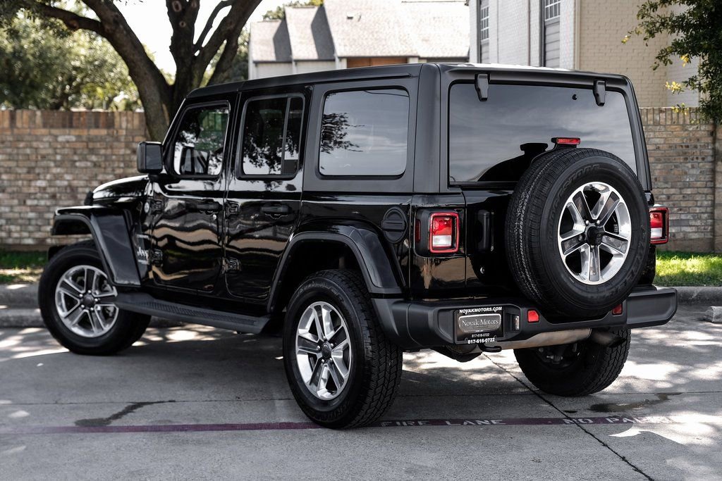 Used 2020 Jeep Wrangler Unlimited Sahara image 19