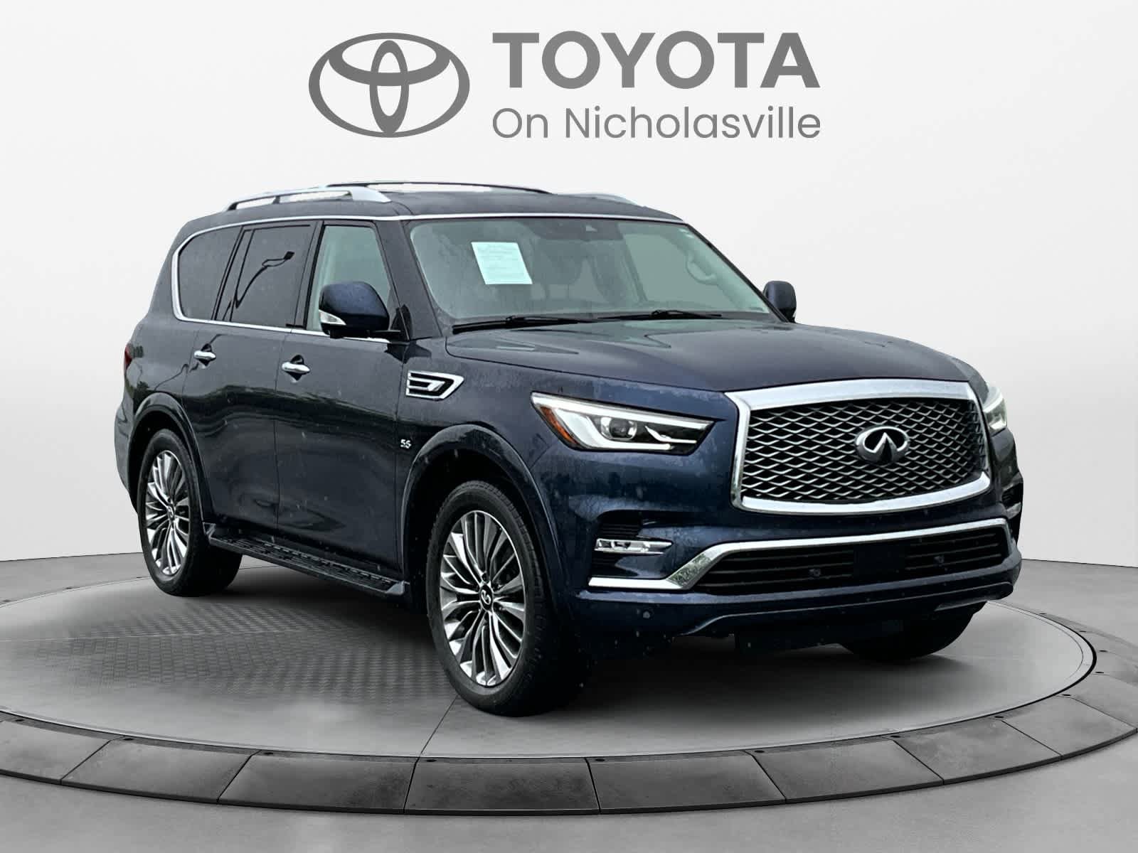 Used 2019 INFINITI QX80 Luxe w/ 22" Wheel Package AWD/4WD image 8