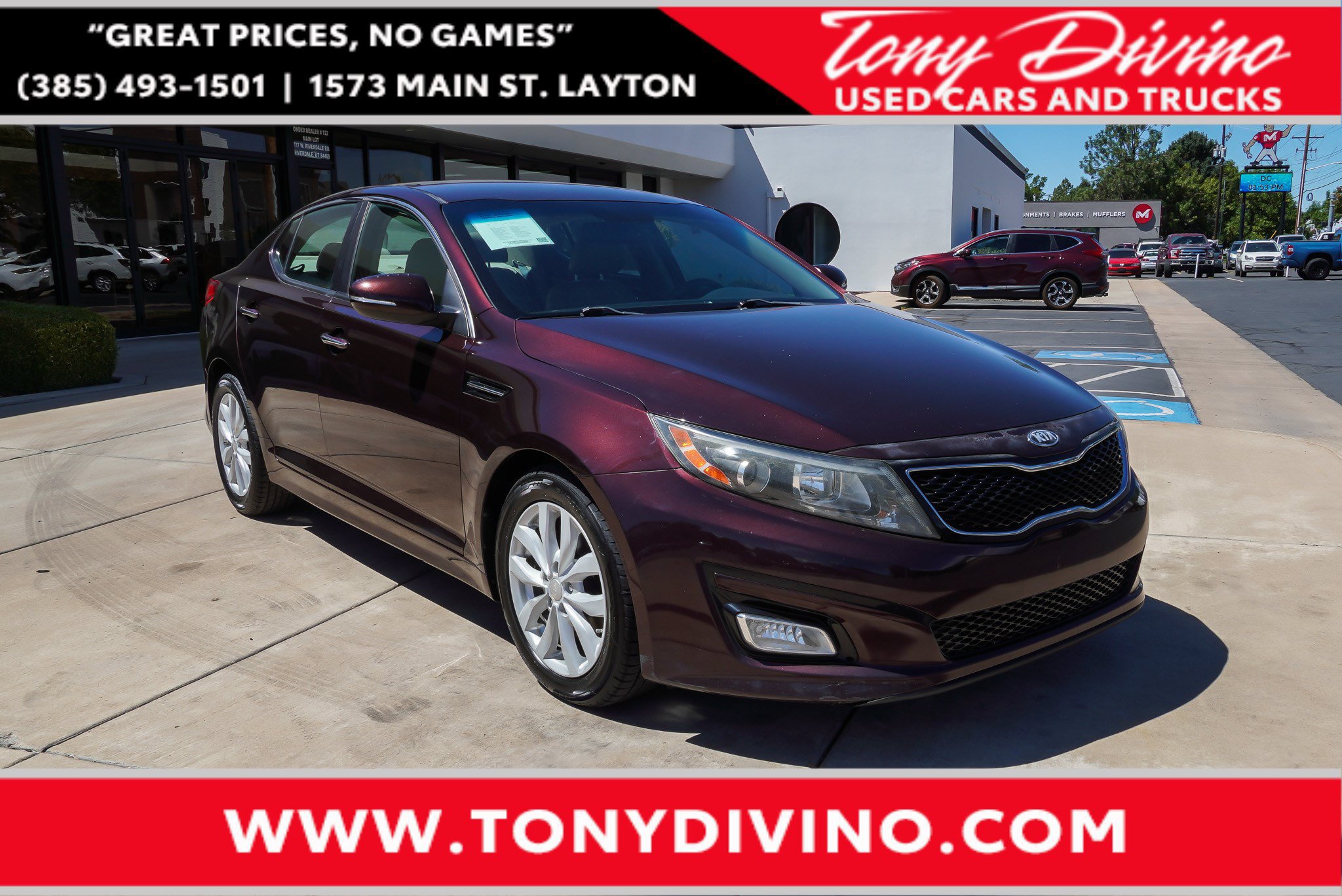 Used 2014 Kia Optima EX FWD image 1