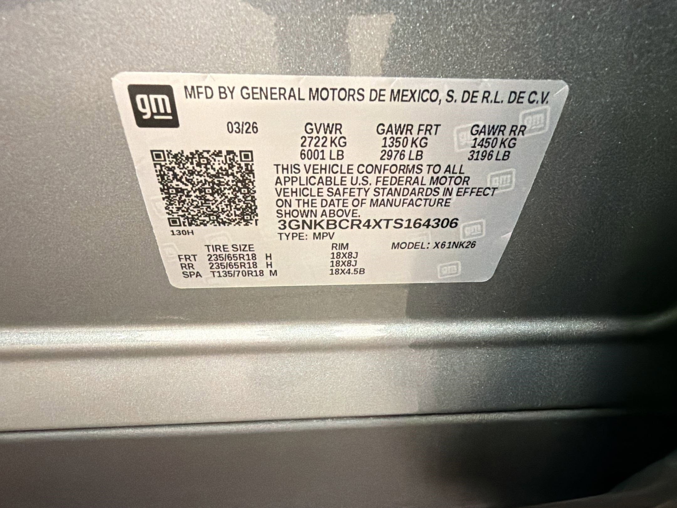 New 2026 Chevrolet Blazer LT w/ LPO, Floor Liner Package FWD image 17