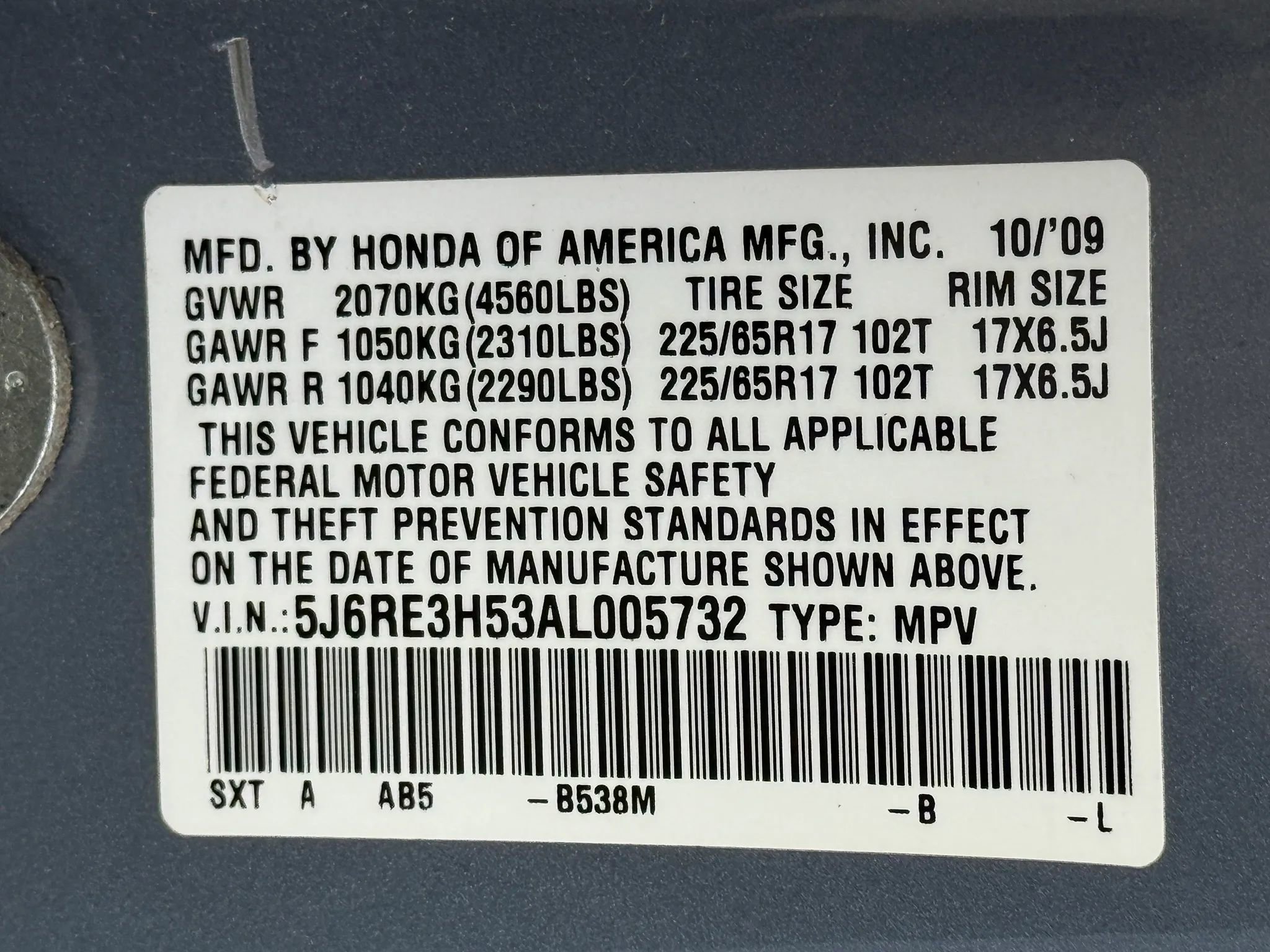 Used 2010 Honda CR-V EX image 31