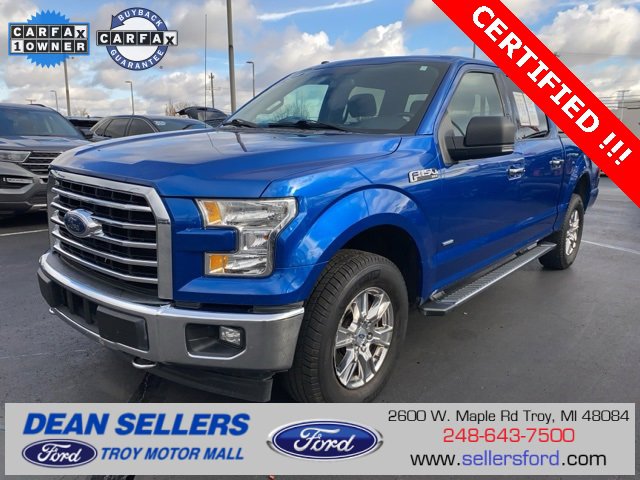 Certified 2017 Ford F150 XLT w/ Equipment Group 302A Luxury image 1