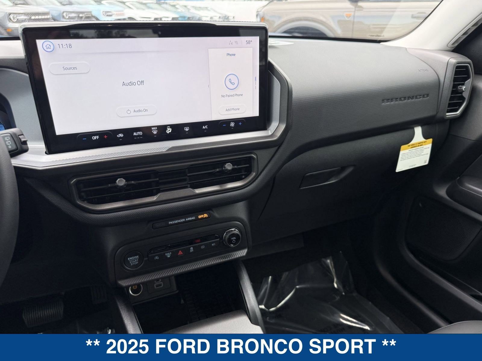 New 2025 Ford Bronco Sport Big Bend w/ Black Appearance Package image 28