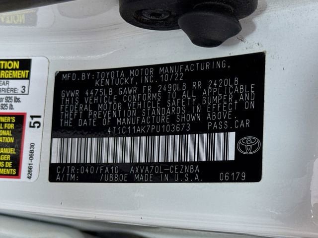 Certified 2023 Toyota Camry LE FWD image 30